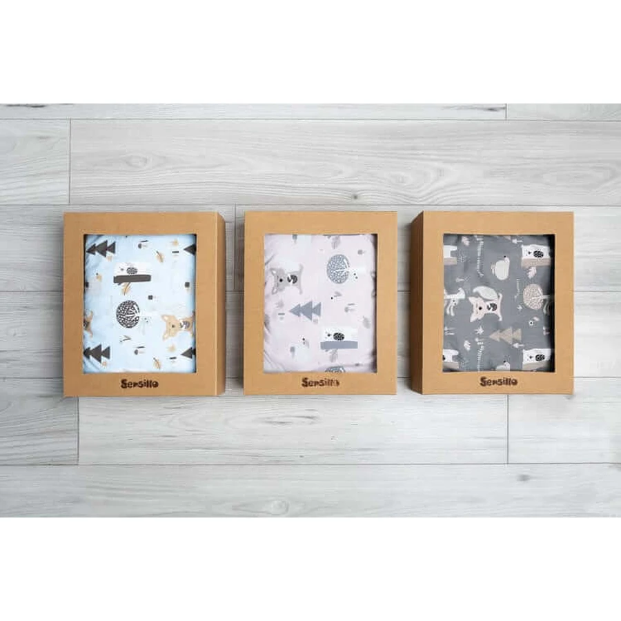 Cotton Bedding Set Blue Sensillo