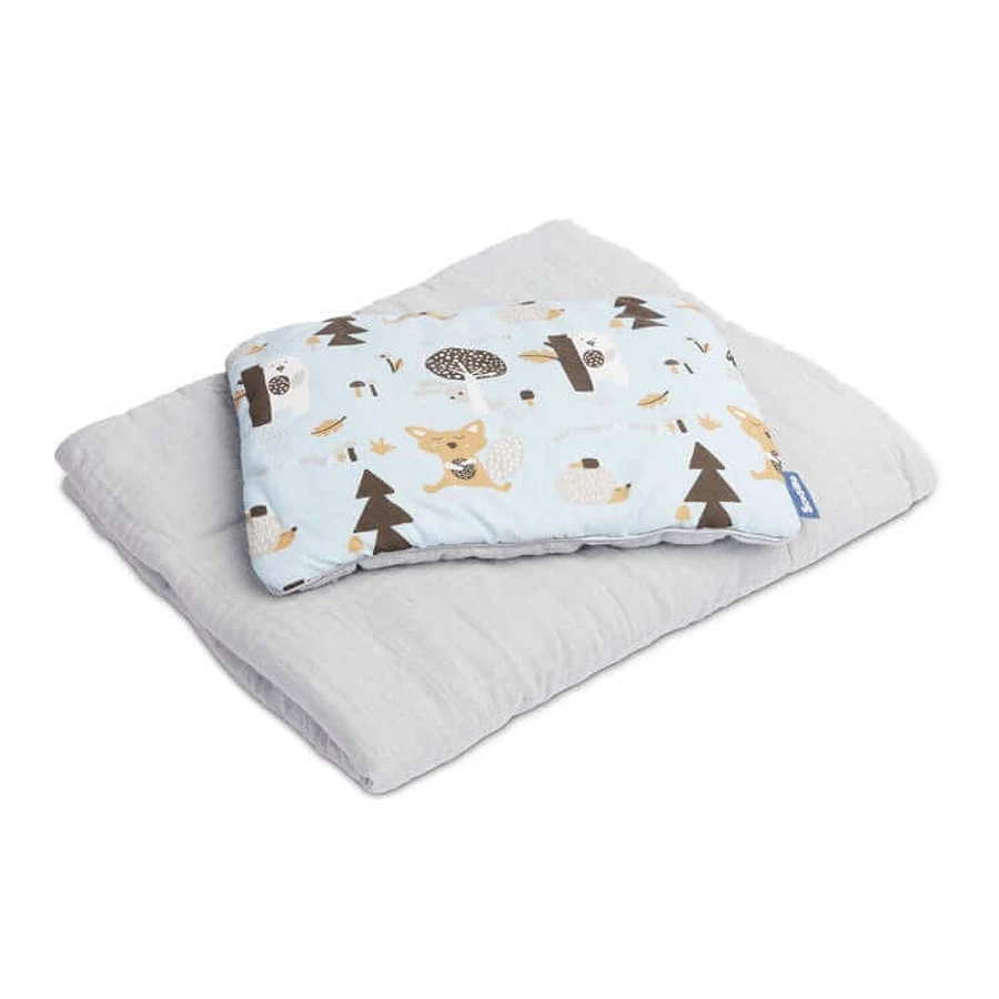 Cotton Bedding Set Blue Sensillo