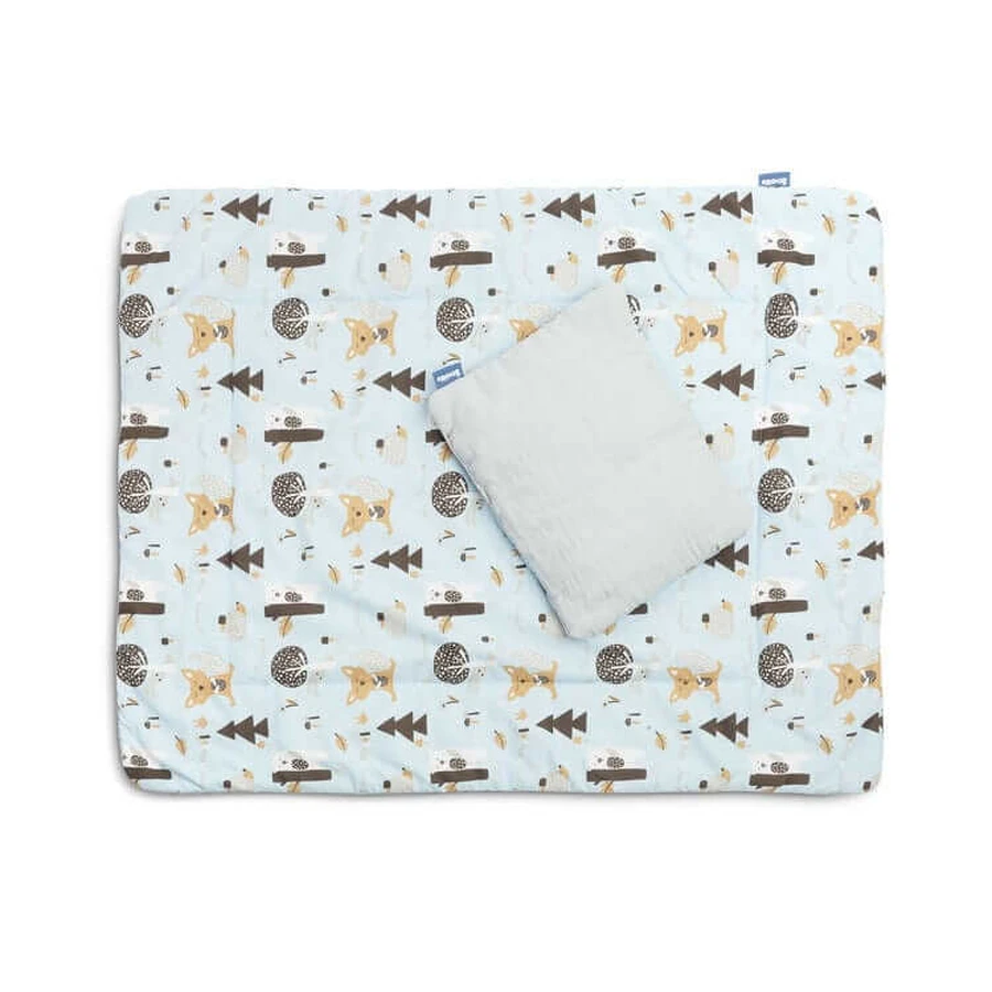 Cotton Bedding Set Blue Sensillo