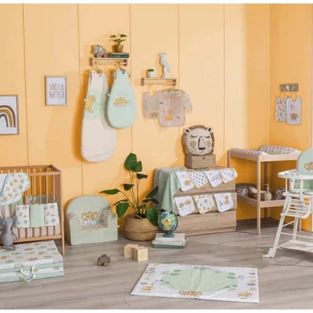Waterdicht Slabbetje Met Mouwen Roi Lion Babycalin