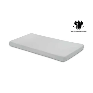 Sábana de punto impermeable- Gris- 120X60