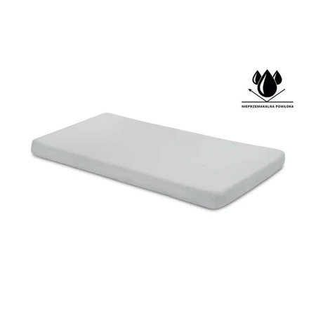 Sábana de punto impermeable- Gris- 120X60