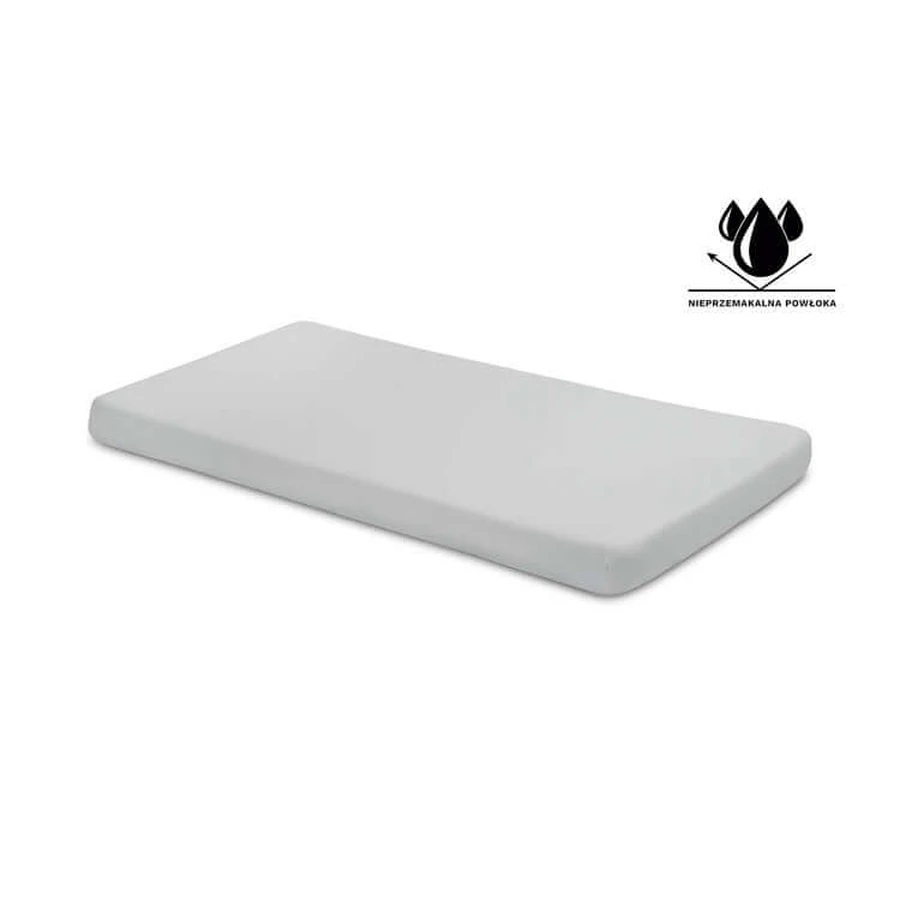 Sábana de punto impermeable- Gris- 120X60