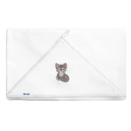 Badetuch 100X100 Weißer Wolf