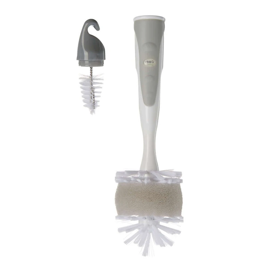 2B1 Universalbürste für Babyflaschen und Schnuller Earthsmart Vital Baby