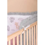 Bettumrandung Teddybär Grau Sensillo