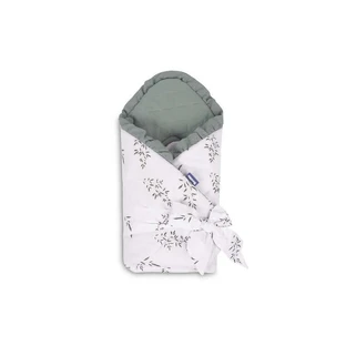 Pañal de descarga Muselina verde ramitas 75X75 Sensillo