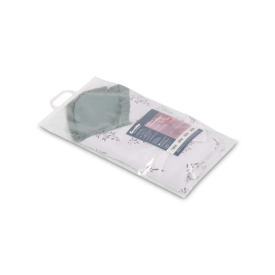 Pañal de descarga Muselina verde ramitas 75X75 Sensillo