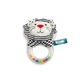 Hochet Lion noir et blanc Sensillo