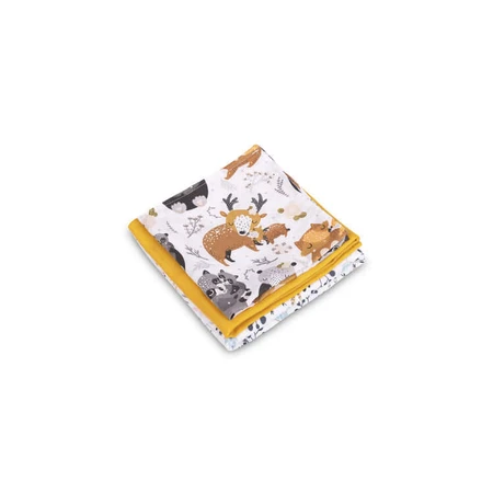 Mousseline Luierset van drie maten Bosdieren Eg-0100 Sensillo