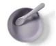 Siliconen vacuümbeker en lepelset Violet Vital Baby