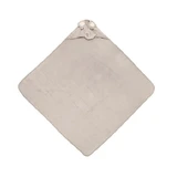 Babyhandtuch mit Kapuze 100X100 Sm Elefant Grau Sensillo