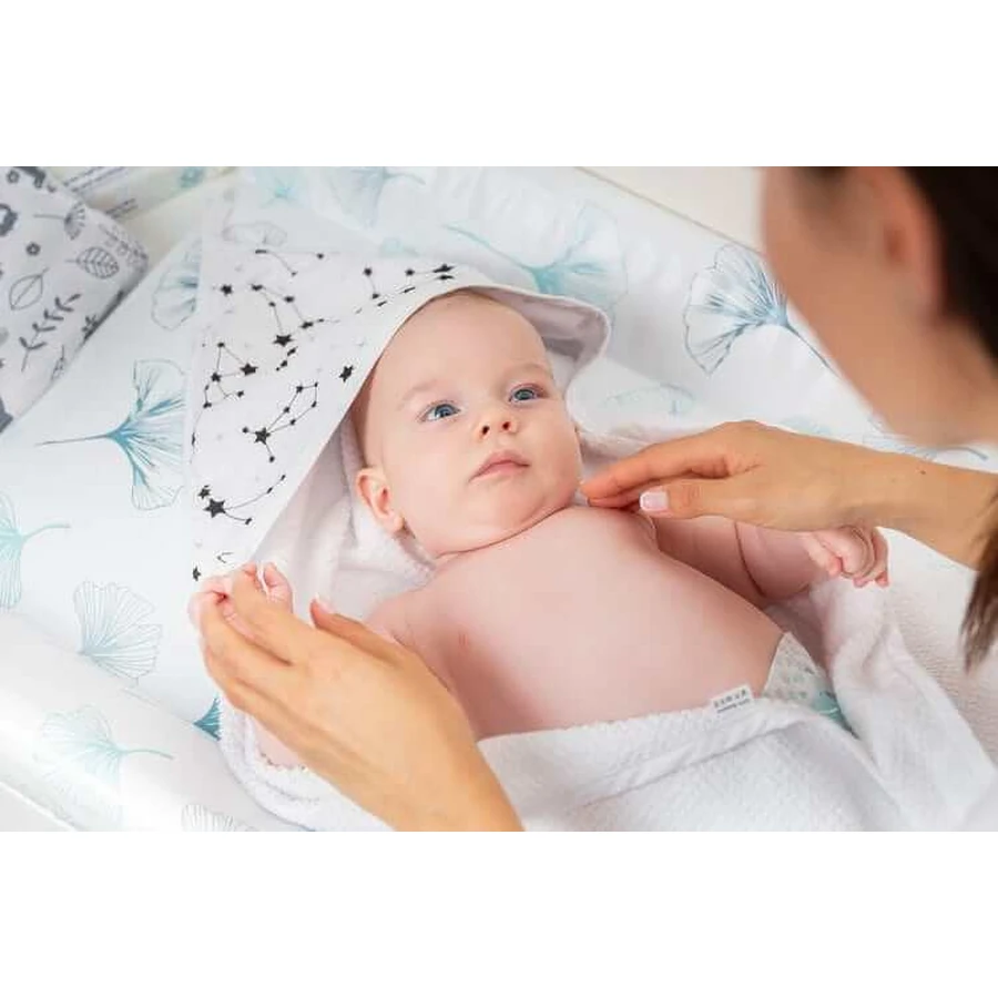 Handtuch für Badezimmer mit Kapuze Weiß