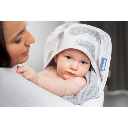Handtuch für Badezimmer mit Kapuze Weiß