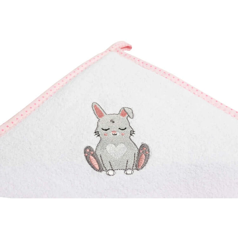 Bathroom Towel 100X100 Pink Bunny