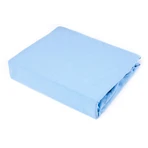 Cotton Jersey Blue Sheet 160X80 Sensillo