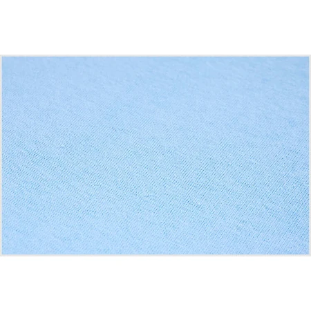 Cotton Jersey Blue Sheet 160X80 Sensillo