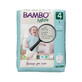 Diaper Pants No. 4, 7-14 kg, 20 pieces, Bambo Nature