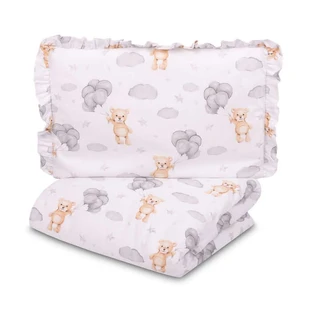 Juego de Dormitorio 2 Piezas Oso Gris 100X135 Sm Sensillo