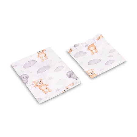 Juego de Dormitorio 2 Piezas Oso Gris 100X135 Sm Sensillo
