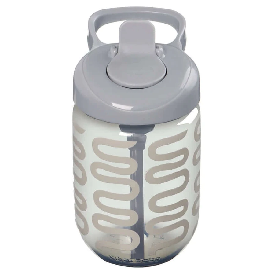 Non Spill Cup With Straw 350ml Grey Earthsmart Vital Baby