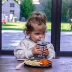 Non Spill Cup With Straw 350ml Grey Earthsmart Vital Baby