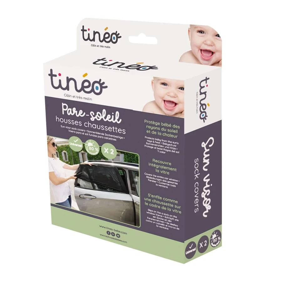 Sunshade for Car Tineo type sock (Set of 2)