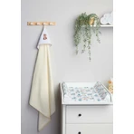 Badetücher 100X100 Beige Hirsche