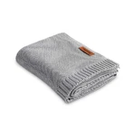 Bamboo and Cotton Blanket Grey 100X80