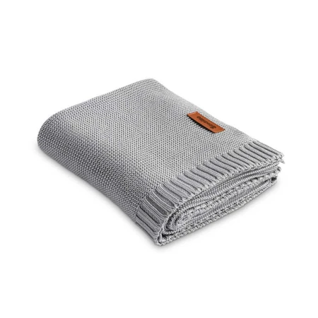 Bamboo and Cotton Blanket Grey 100X80