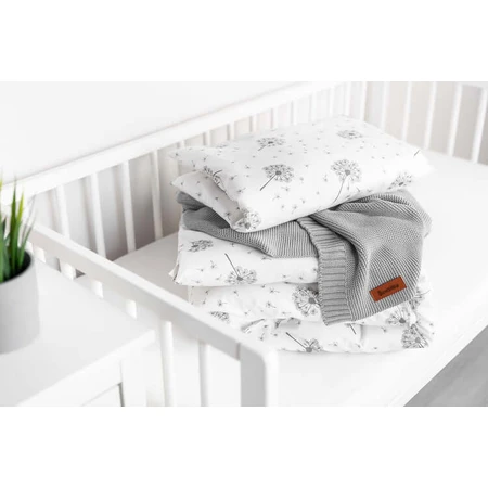 Bamboo and Cotton Blanket Grey 100X80