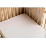 Jersey Deluxe Bettlaken Weiß 120X60 Sensillo
