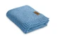 Bambus-Baumwoll-Decke blau 100X80