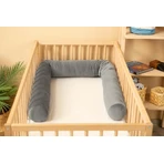 Kinderbettbezug Velvet Grey
