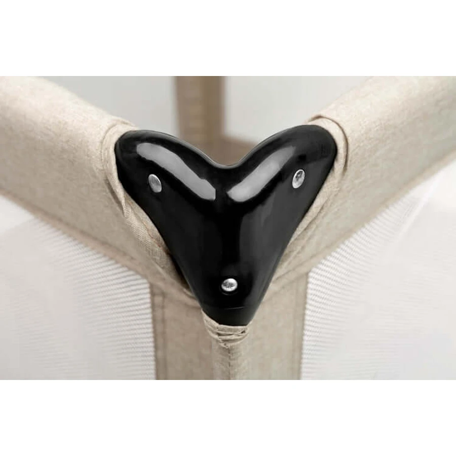 Laufstall Quadra Braun Caretero