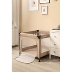 Laufstall Quadra Braun Caretero