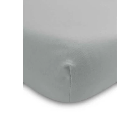 Cotton Sheet With Elastic Jersey Deluxe Grey 60X120 Sensillo