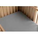 Cotton Sheet With Elastic Jersey Deluxe Grey 60X120 Sensillo
