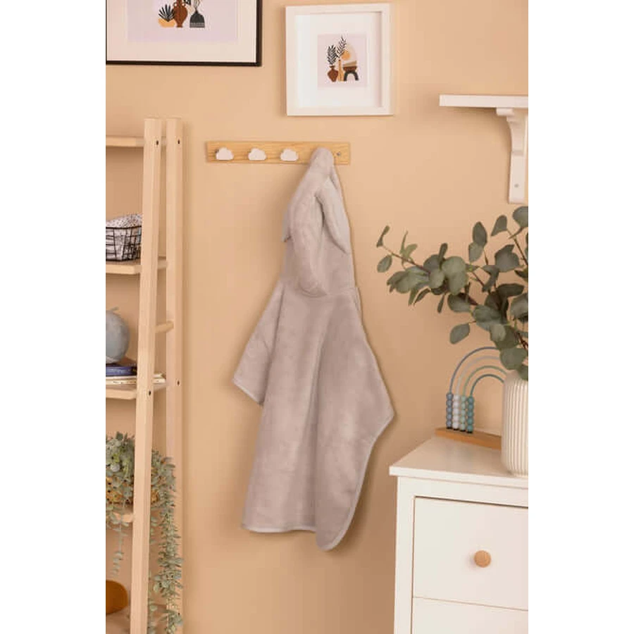 Poncho voor badkamer - Grijs Sensillo