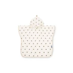 Muslin Poncho Bears Beige Sensillo