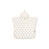 Muslin Poncho Bears Beige Sensillo