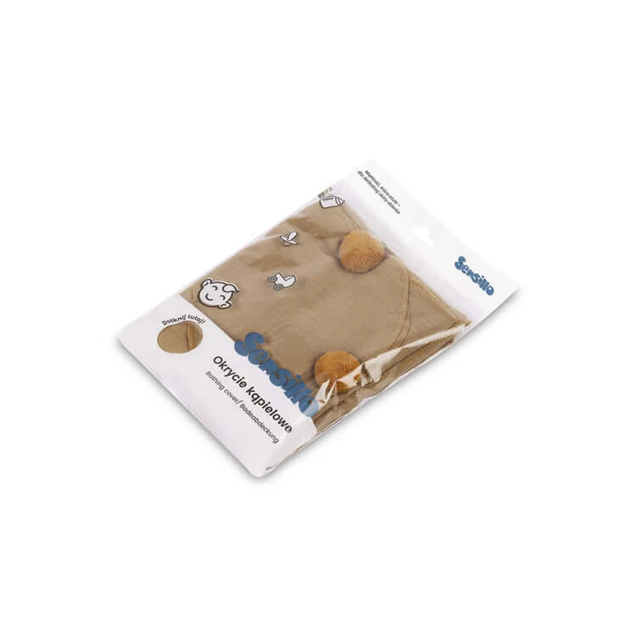Soft Bathroom Towel Muslin 75X75 Eg Mustard-0200 Sensillo