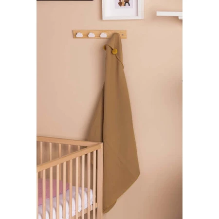 Soft Bathroom Towel Muslin 75X75 Eg Mustard-0200 Sensillo
