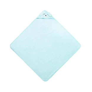Babyhandtuch mit Kapuze 100X100 Sm Hund Blau Sensillo