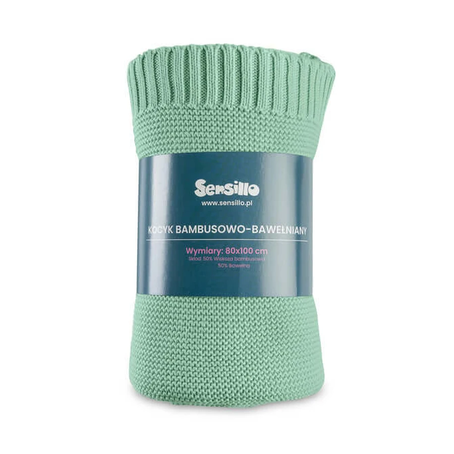 Bamboe en katoenen deken - Sage 80X100