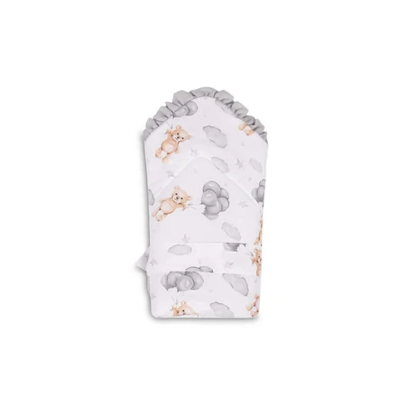 Couche de décharge Musseline Gris Teddy 75X75 Sensillo