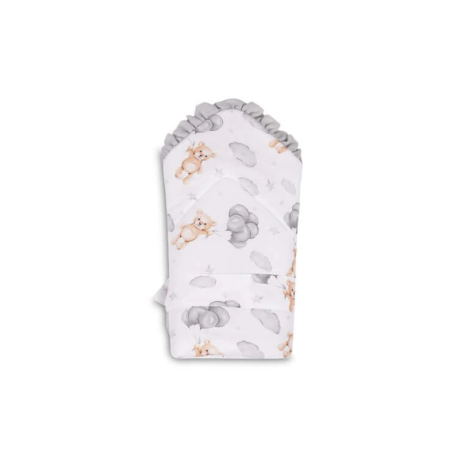 Couche de décharge Musseline Gris Teddy 75X75 Sensillo