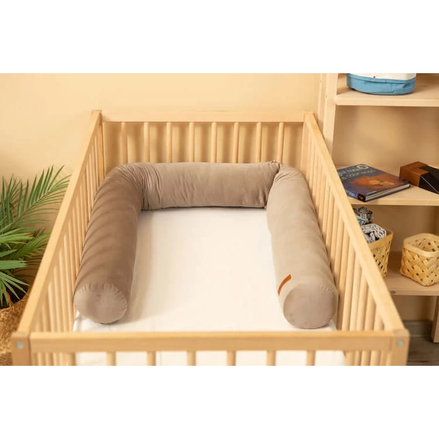 Cot cover Velvet Beige