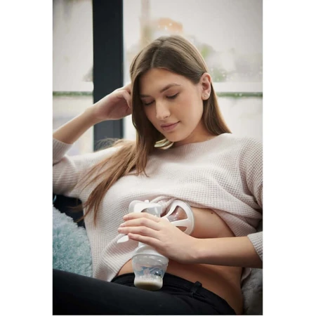 Manuelle Stillpumpe Flexzone + 6 Stück Vital Baby Pads