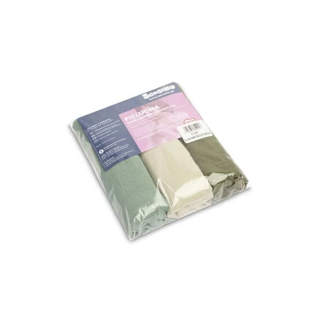 Couches en mousseline Uniform Green 3 Count 60x80cm